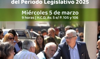 INICIO DEL PERODO DE SESIONES ORDINARIAS DEL HONORABLE CONCEJO DELIBERANTE